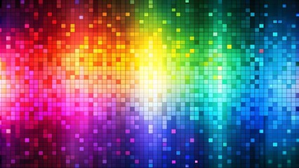Abstract pixelated background with vibrant colors, abstract, background, colorful, pixelated, pattern, design, digital