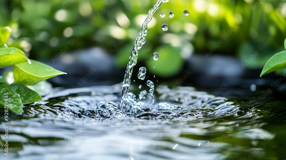 Poster a corporate sustainability initiative implementing water efficient technologies and best management 