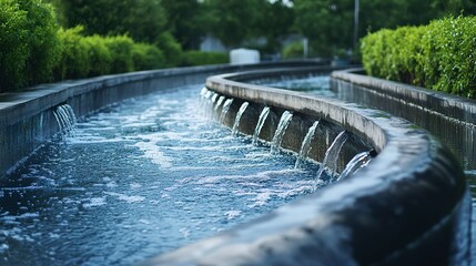 A corporate sustainability initiative implementing water efficient technologies and best management practices to minimize water use reduce wastewater generation and enhance water 