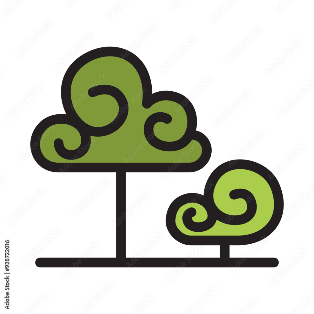 Poster tree icon