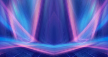 Modern futuristic neon background.