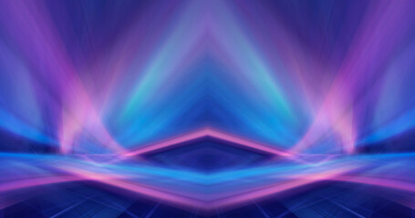 Modern futuristic neon background.