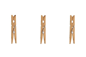 clothespin. Vector graphic file. isolated. Transparent