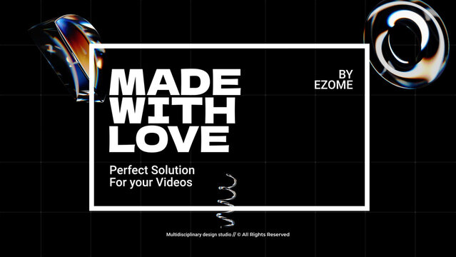 Dispersion Typography 3D 5