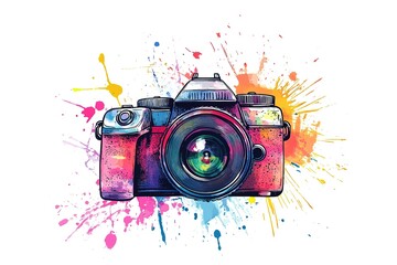 World Photography Day with World Map Background, photographer taking photo. World Photography Day social media banner and instagram banner post design