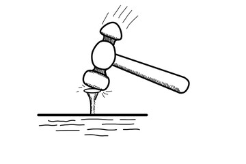 Aesthetic hammer sketch