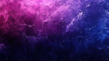 Fototapeta premium Abstract Cosmic Background with Purple and Blue Nebulae