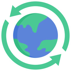 Naklejka premium Worldwide Icon