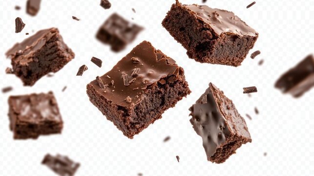 Fudge Brownies in Flight