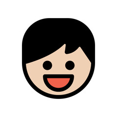 Smiley face icon
