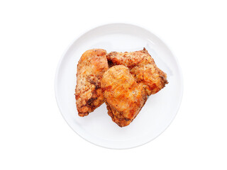 Grilled Chicken Breast Marinated in Pepper food on a white background