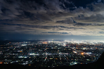 美しい池田山の夜景