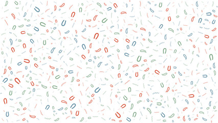 SEAMLESS HAND DRAWN DOODLE LINES SHAPES PATTERN TEXTURE COLORFUL TEMPLATE ABSTRACT BACKGROUND TRENDY DESIGN VECTOR