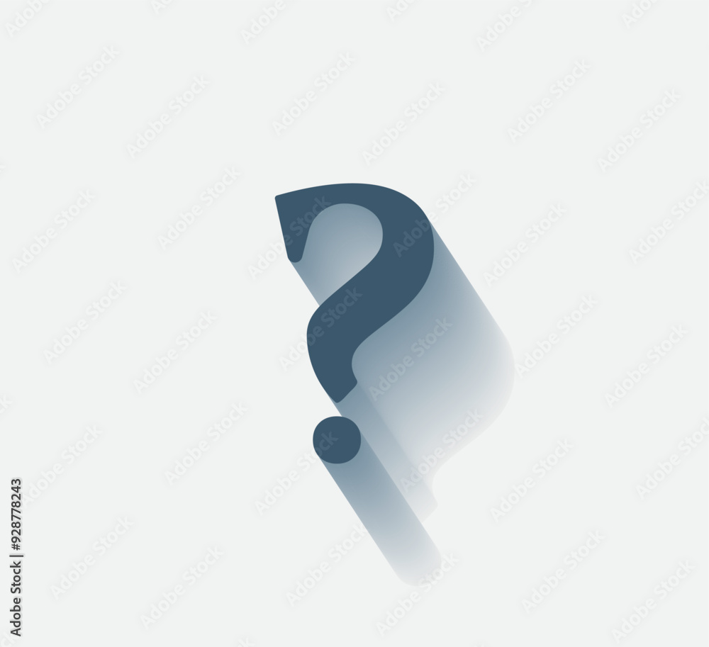 Aufkleber vector dark color icon with shadow on light background