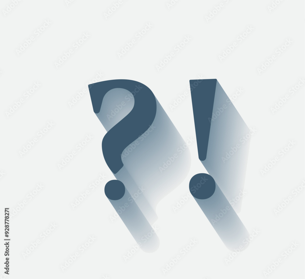 Poster vector dark color icon with shadow on light background