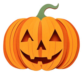 PNG Pumpkin halloween vegetable craft.