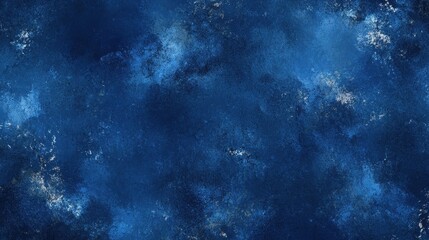 Naklejka premium A textured abstract background featuring deep blue tones with hints of gold.