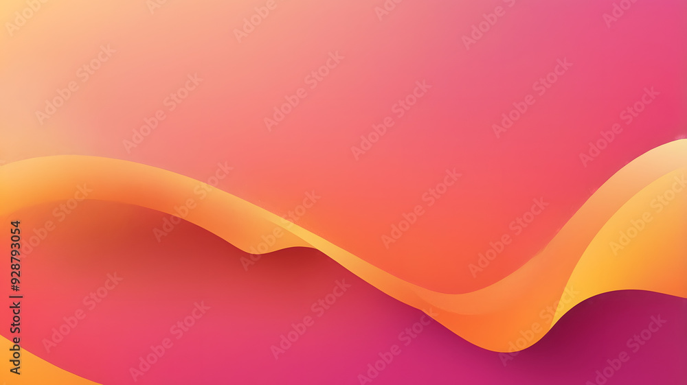 Poster abstract flow: a captivating blend of soft, vibrant hues creates a dynamic and ethereal atmosphere, 