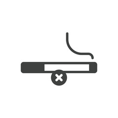 No Smoking vector icon