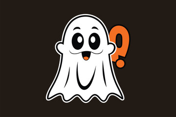 Best cute ghost boo  Art Illustrations vector .eps