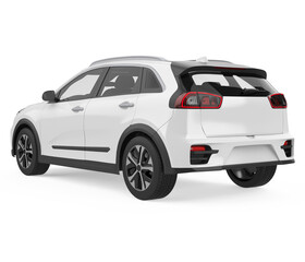 SUV Car Isolated