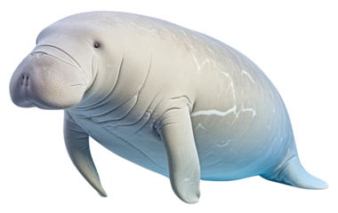 PNG Dugong mammal animal marine.