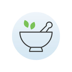 Herbal Medicine vector icon