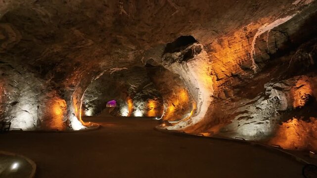 Tuzluca Salt Cave  Drone Video, Iğdır Turkiye (Turkey) 
