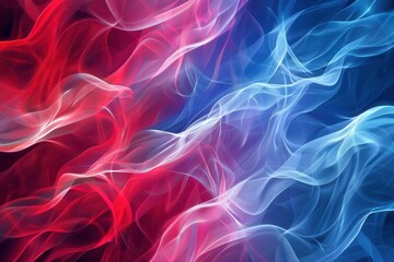 Blue Patriotic. Abstract Red, White, and Blue Background for Independence Day Celebration