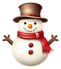 PNG Snowman winter white white background.