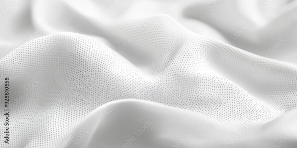 Aufkleber an elegant and luxurious white fabric texture that is perfect for use as backgrounds and in creative