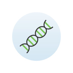Dna vector icon