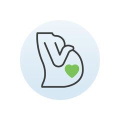 Pregnancy  vector icon
