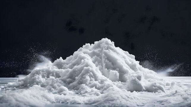 Pile Potassium Chloride Powder for Fertilizer