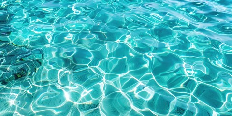 Sparkling blue water surface