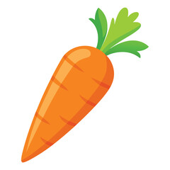 illustration of a carrot , Carrot cartoon vector, carrot icon, vegetable