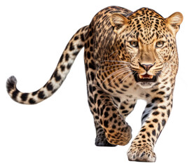 Fototapeta premium PNG Leopard wildlife cheetah animal.