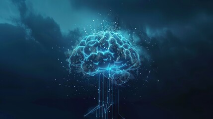 Digital Brain in a Dark Sky