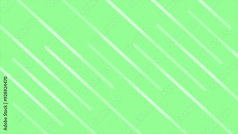 Poster elegant green color glowing diagonal lines loop able motion background