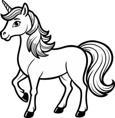 unicorn mandala design