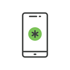 Medical App vector icon