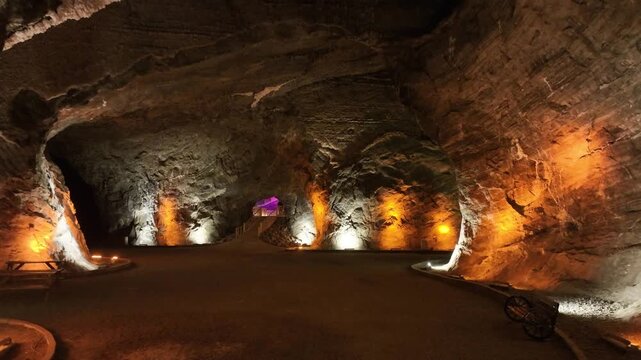 Tuzluca Salt Cave  Drone Video, Iğdır Turkiye (Turkey) 