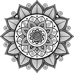 Mandala flower  Design 