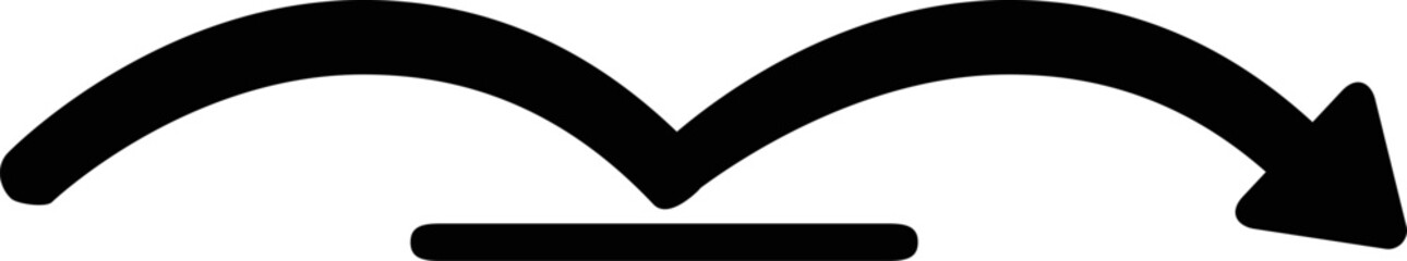 Rounded Filled Arrow Icon