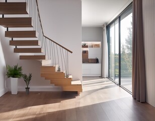 Minimalist Modern Home Interior Design Staircase