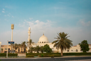 Muslim mosques outdoor view