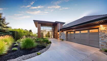 Modern Home Exterior Design With Landscaping
