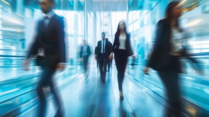 Business team success blurred background illustration generated by ai