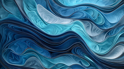 Obraz premium Abstract wave patterns