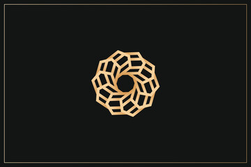 Abstract Digital App Brand Logo